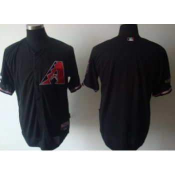 Arizona Diamondbacks Blank Black Jersey