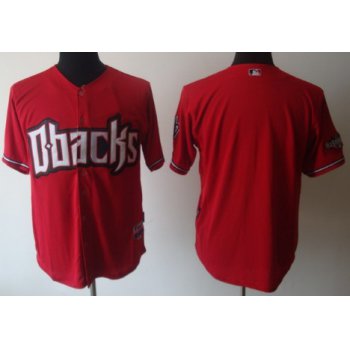 Arizona Diamondbacks Blank Red Jersey