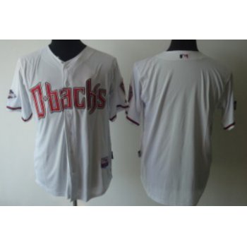 Arizona Diamondbacks Blank White Jersey