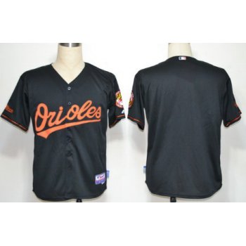 Baltimore Orioles Blank Black Jersey