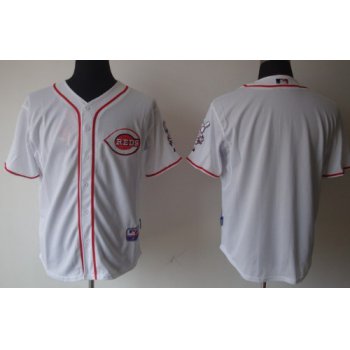 Cincinnati Reds Blank White Jersey