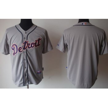 Detroit Tigers Blank Gray Jersey