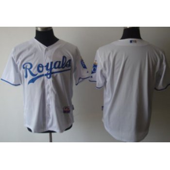 Kansas City Royals Blank White Jersey