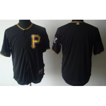 Pittsburgh Pirates Blank Black Jersey