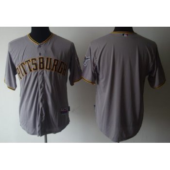 Pittsburgh Pirates Blank Gray Jersey