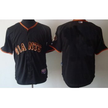 San Francisco Giants Blank Black Jersey