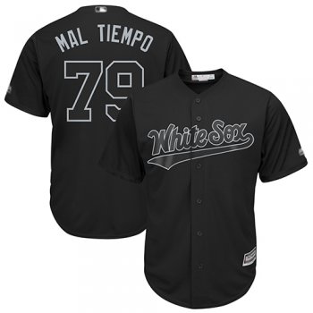 White Sox #79 Jose Abreu Black Mal Tiempo Players Weekend Cool Base Stitched Baseball Jersey