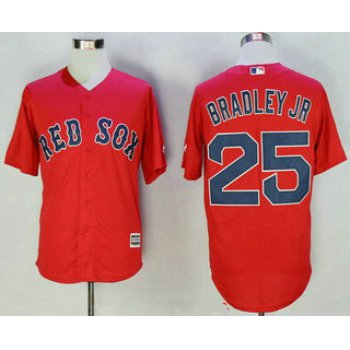 Men's Boston Red Sox #25 Jackie Bradley Jr. Red Stitched 2015 MLB Cool Base Jersey