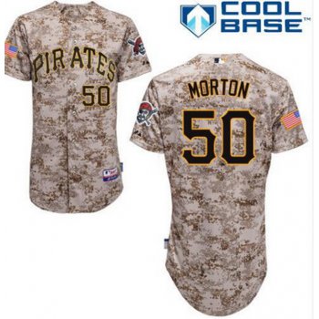 Men's Pittsburgh Pirates #50 Jameson Taillon Camo Cool Base Baseball Jersey