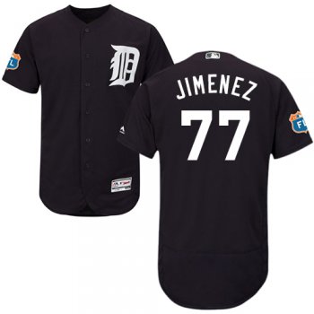 Detroit Tigers #77 Joe Jimenez Navy Blue Flexbase Authentic Collection Stitched Baseball Jersey