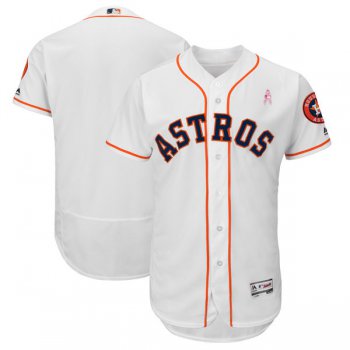 Houston Astros Blank White 2018 Mother's Day Flexbase Jersey