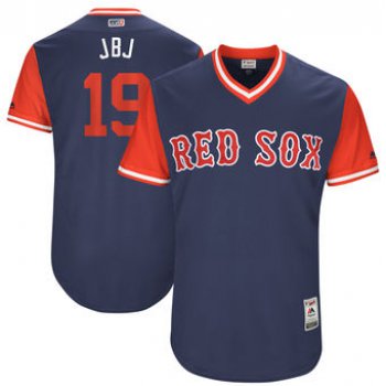 Men's Boston Red Sox Jackie Bradley Jr. JBJ Majestic Navy 2017 Players Weekend Authentic Jersey