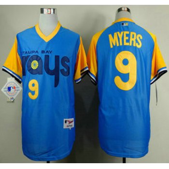 Tampa Bay Rays #9 Wil Myers 1988 Light Blue Jersey