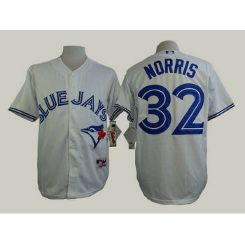 Men's Toronto Blue Jays #32 Daniel Norris White Jersey