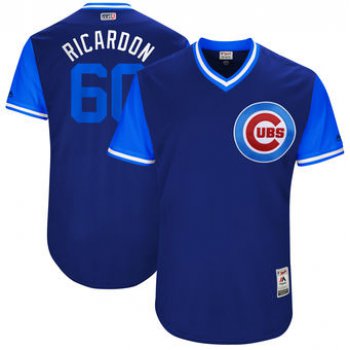 Men's Chicago Cubs Felix Pena Ricardon Majestic Royal 2017 Players Weekend Authentic Jersey