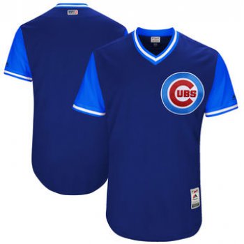 Men's Chicago Cubs Majestic Navy 2017 Players Weekend Authentic Team Jersey