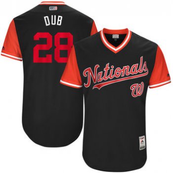 Men's Washington Nationals Jayson Werth Dub Majestic Navy 2017 Players Weekend Authentic Jersey