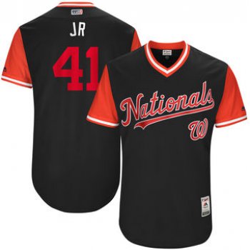 Men's Washington Nationals Joe Ross Jr Majestic Navy 2017 Players Weekend Authentic Jersey