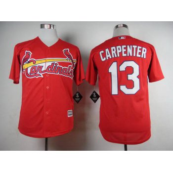 Men's St. Louis Cardinals #13 Matt Carpenter 2015 Red Jersey