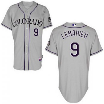 Colorado Rockies #9 DJ LeMahieu Gray Jersey