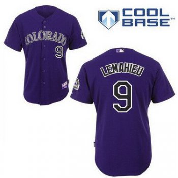 Colorado Rockies #9 DJ LeMahieu Purple Jersey