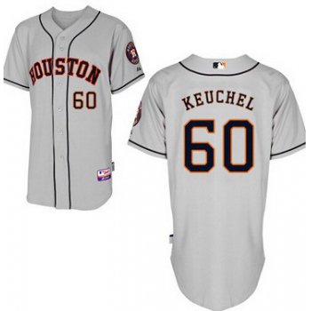 Houston Astros #60 Dallas Keuchel Gray Jersey