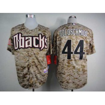 Men's Arizona Diamondbacks #44 Paul Goldschmidt 2014 Camo Jersey