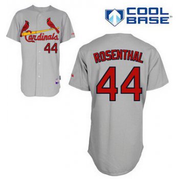 St. Louis Cardinals #44 Trevor Rosenthal Gray Jersey