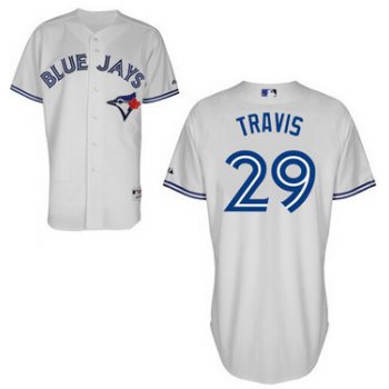 Toronto Blue Jays #29 Devon Travis White Jersey