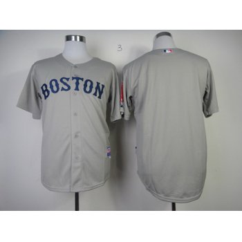 Boston Red Sox Blank Gray Jersey