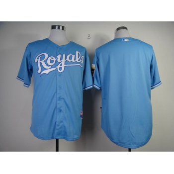 Kansas City Royals Blank Light Blue Jersey