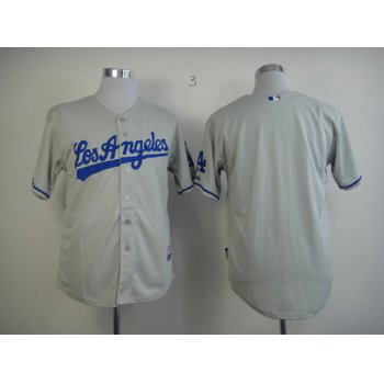 LA Angeles Dodgers Blank Gray Jersey