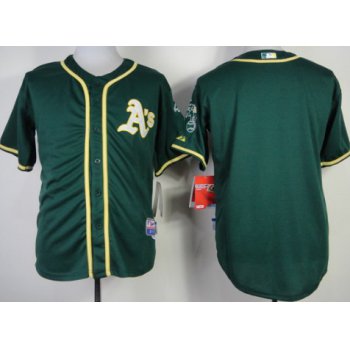 Oakland Athletics Blank 2014 Dark Green Jersey