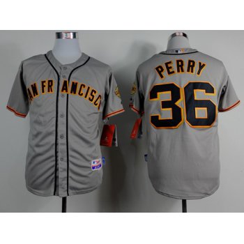 San Francisco Giants #36 Gaylord Perry Gray Cool Base Jersey