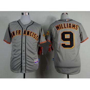 San Francisco Giants #9 Matt Williams Gray Cool Base Jersey