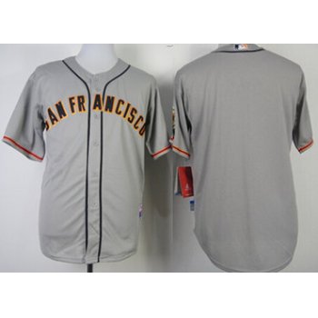 San Francisco Giants Blank Gray Jersey