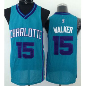 Charlotte Hornets #15 Kemba Walker Green Swingman Jersey