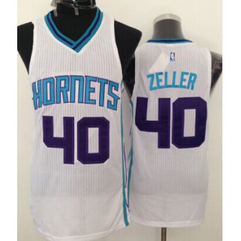 Charlotte Hornets #40 Cody Zeller White Swingman Jersey