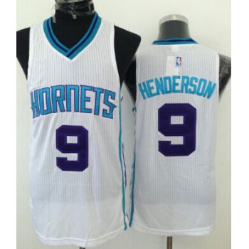 Charlotte Hornets #9 Gerald Henderson White Swingman Jersey