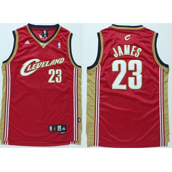 Cleveland Cavaliers #23 LeBron James 2003 Red Swingman Jersey