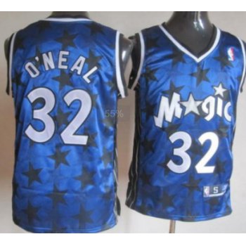 Orlando Magic #32 Shaquille O'neal Blue All-Star Jersey