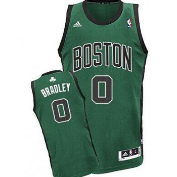 Boston Celtics #0 Avery Bradley Green With Black Swingman Jersey