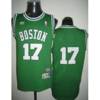 Boston Celtics #17 John Havlicek Green Swingman Throwback Jersey