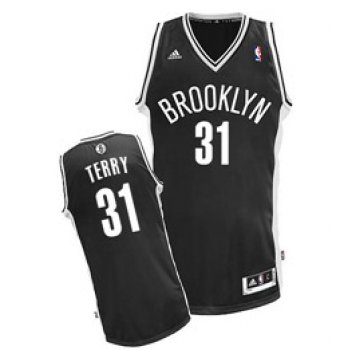 Brooklyn Nets #31 Jason Terry Black Swingman Jersey