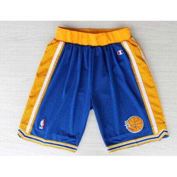 Golden State Warriors Blue Throwback Short