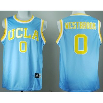 UCLA Bruins #0 Russell Westbrook Blue Jersey