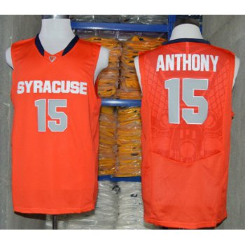 Syracuse Orange #15 Camerlo Anthony 2014 Orange Jersey