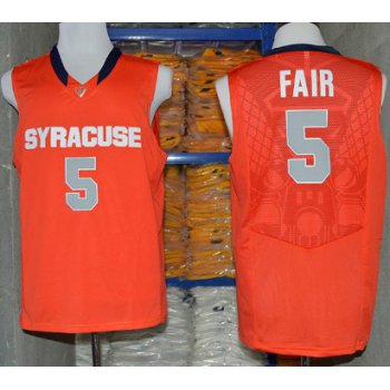 Syracuse Orange #5 C.J. Fair 2014 Orange Jersey