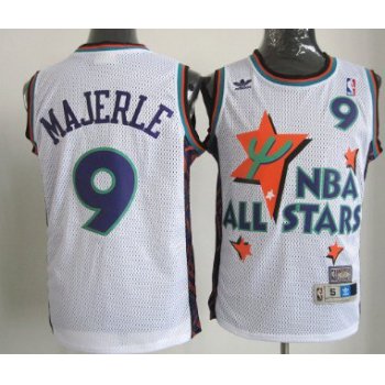 NBA 1995 All-Star #9 Dan Majerle White Swingman Throwback Jersey