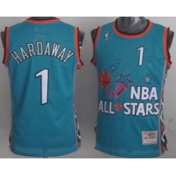 NBA 1996 All-Star #1 Penny Hardaway Green Swingman Throwback Jersey